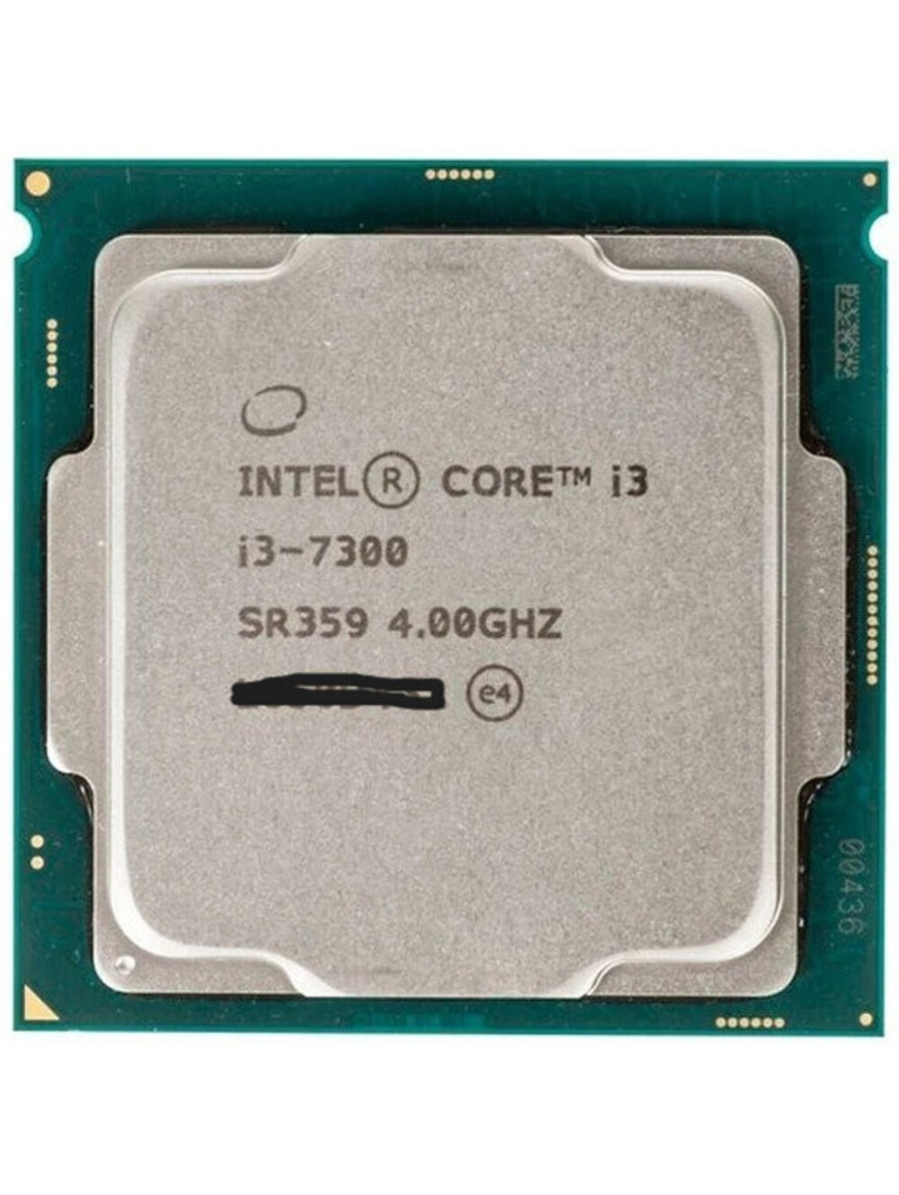 Intel Core i3-7300 CPU 4GHz